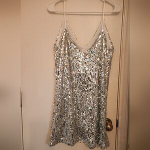 NWOT SEQUENCED SHORT DRESS SIZE LARGE